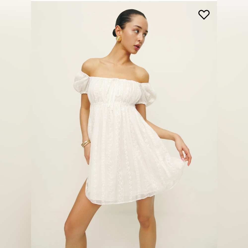 Reformation Renna Dress White - Size 4